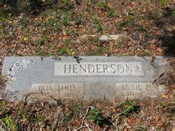 Olin James Henderson Memorial Find A Grave