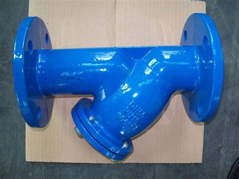 Din Cast Iron Flanged Y Strainer World Valve Yantai Co Ltd