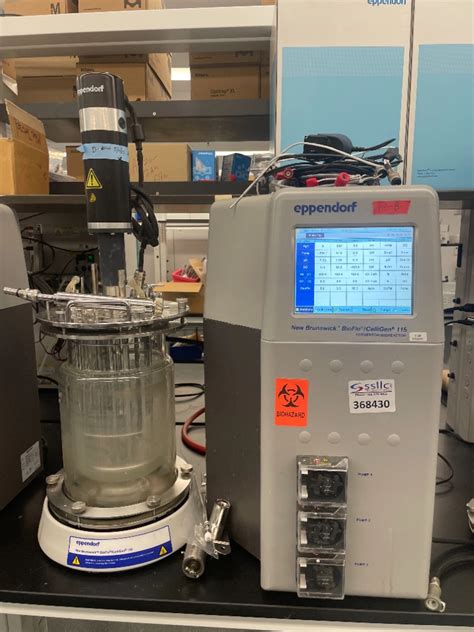 Eppendorf BioFlo ICellGen 115 Fermentor Bioreactor LabX