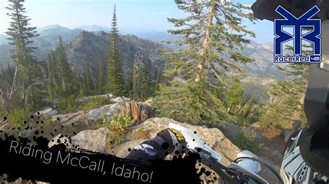 Mccall Idaho Dirt Bike Ride Blackwell Lake Overlook On Motorcycles