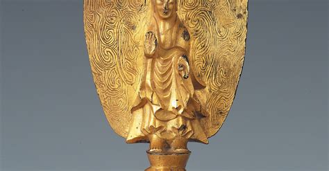 Gilt Bronze Buddha Goguryeo Kingdom Illustration World History