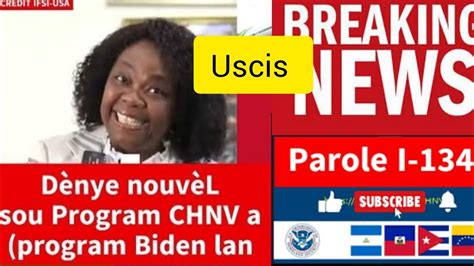 NOUVO UPDATE NAN PROGRAM BIDEN LAN USCIS KONFIME NOUVÈL LA YouTube