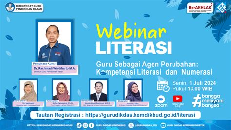 Guru Sebagai Agen Perubahan Kompetensi Literasi Dan Numerasi Bagi Guru