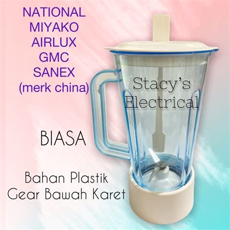 Jual GELAS BLENDER MIYAKO JUICE BL 101 PL 151 GF Gear Bawah Karet