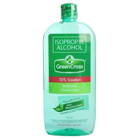 Greencross Isopropyl Alcohol Solution Antiseptic Disinfectant With