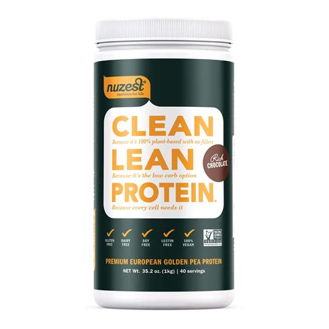 Nuzest Clean Lean Protein Premium Vegan Protein Powder Plant Protein