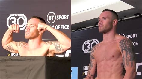 UFC 286 Colby Covington crée la surprise à la pesée