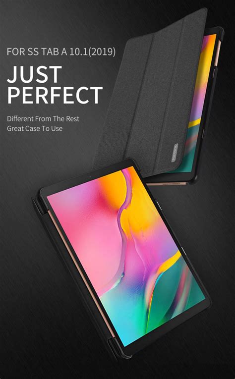 Dux Ducis Samsung Galaxy Tab A 101 2019 Tri Fold Hoes Roze Gsmpuntnl