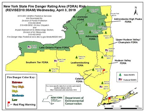 State Dec Lists Most Of Western New York As High Wildfire Risk Chautauqua Today