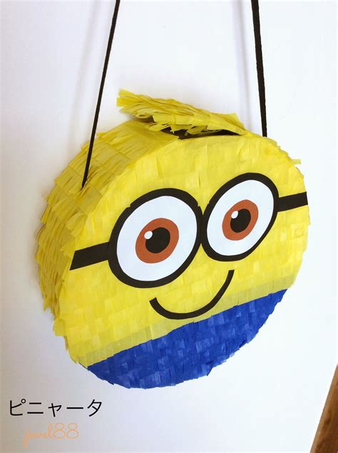 ピニャータpinata Piñatas redondas Piñata minions Como hacer piñatas