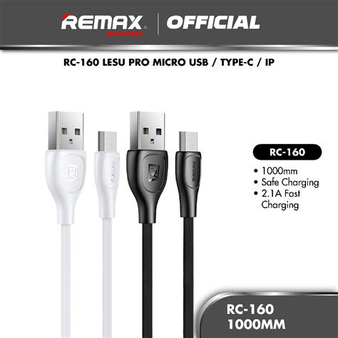 Remax RC 160 Lesu Pro MicroUSB Type C Fruit1 Meter 2 1A Durable