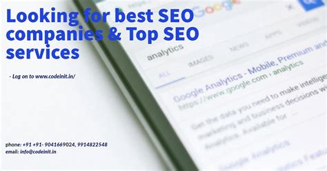 Looking For Best Seo Companies And Top Seo Services