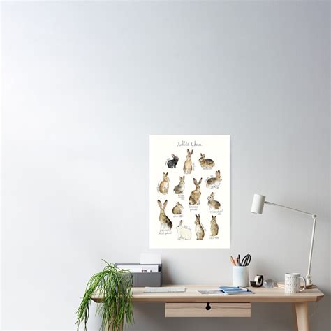 Rabbits And Hares Poster For Sale By Amyhamilton Redbubble