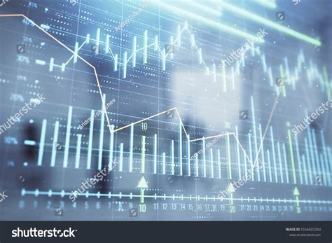 Stock Market Chart Trading Desk Bank Stock Photo 1556607260 | Shutterstock