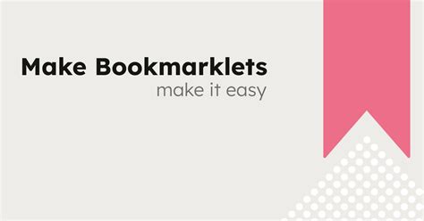 how to make bookmarklets work on school chromebook