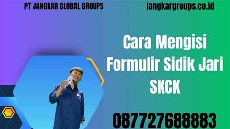 Formulir Sidik Jari SKCK Jangkar Global Groups