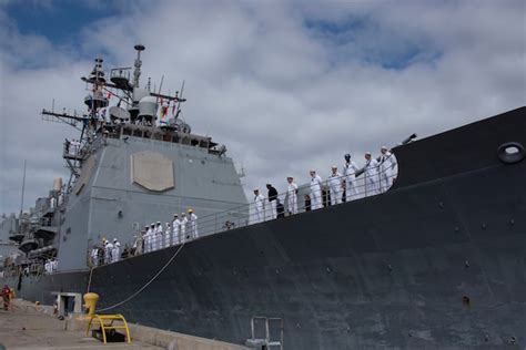 USS Bunker Hill Returns Home From Deployment United States Navy