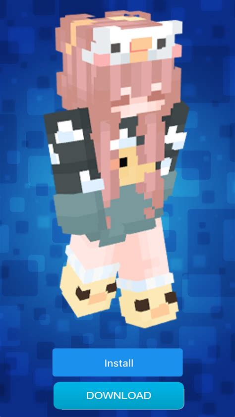 minecraft cute animal skins 8