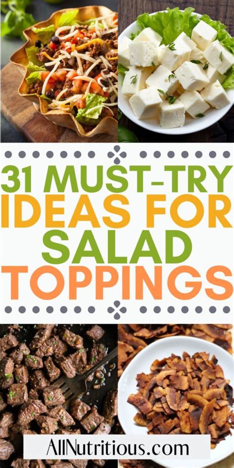 31 Salad Topping Ideas To Take Salad To A Whole New Level All Nutritious