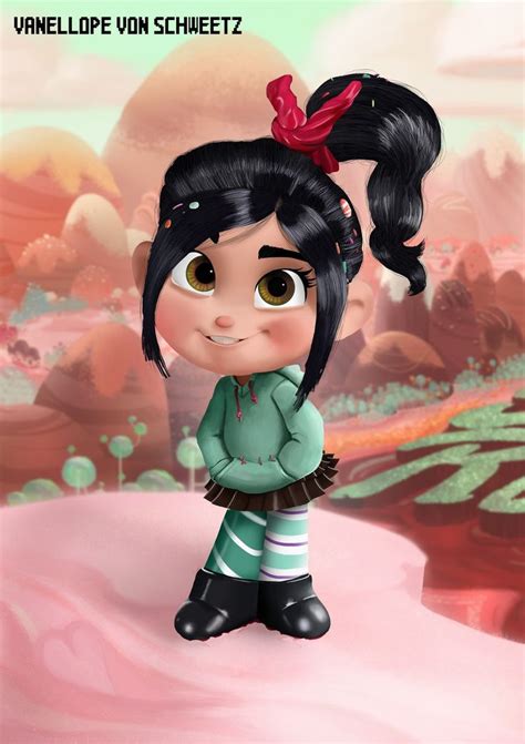 Fan Art Of Vanellope From Wreck It Ralph