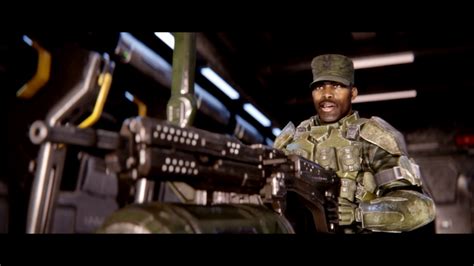 HALO 2: Sergeant Johnson with a Machine Gun by SPARTAN22294 on DeviantArt