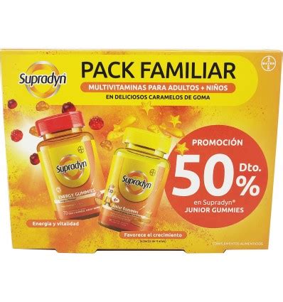 Supradyn Adulto 70 Gummies Supradyn Junior 30 Gummies Pack Familia