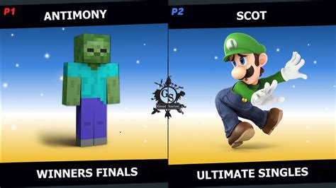 Scot Luigi Vs Antimony Steve Winners Finals YouTube