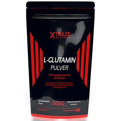 VM XTRAZE L Glutamin Pulver 500g