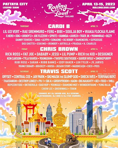 Rolling Loud Miami 2024 Line Up Genni Josepha