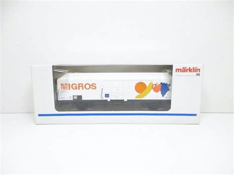 Märklin H0 4738 FS Kühlwagen MIGROS Acheter sur Ricardo