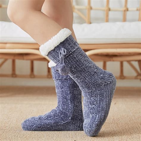 Chaussettes De Sol Antid Rapantes Pour Femmes Mignonnes D Contract Es