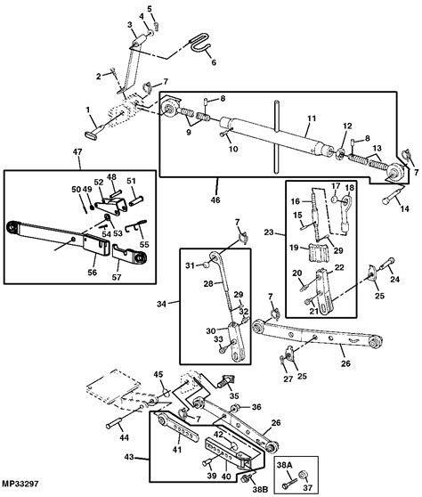 Tractor Compact Utility Three Point Hitch Epc John Deere