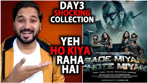 Bade Miyan Chote Miyan Day 3 Box Office Collection Maidaan Day 3 Bmcm Vs Maidaan Akshay