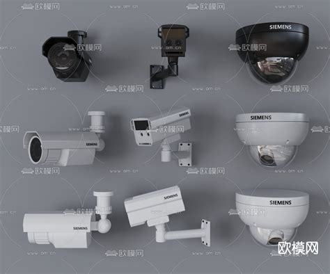 现代监控摄像头su模型下载id11558975sketchup模型下载 欧模网