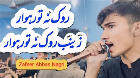 Rok Na Tu Rahwar Zainab Rok Na Tu Rahwar Lyrics Urdu Punjabi Nouha