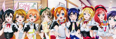 love  maid ayase eli hoshizora rin koizumi hanayo kousaka