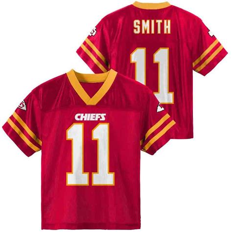 NFL Kansas City Chiefs Toddler Alex Smith Jersey - Walmart.com ...