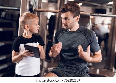 Father Son Gym Father Son Spend Stock Photo 762202639 | Shutterstock