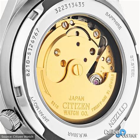 Citizen Watch Movements Caliber Corner