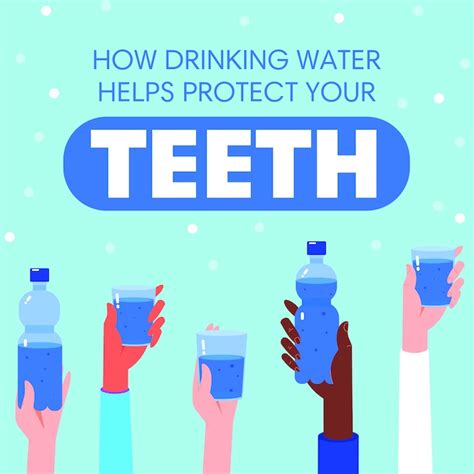 How Drinking Water Helps Protect Your Teeth - River Dental