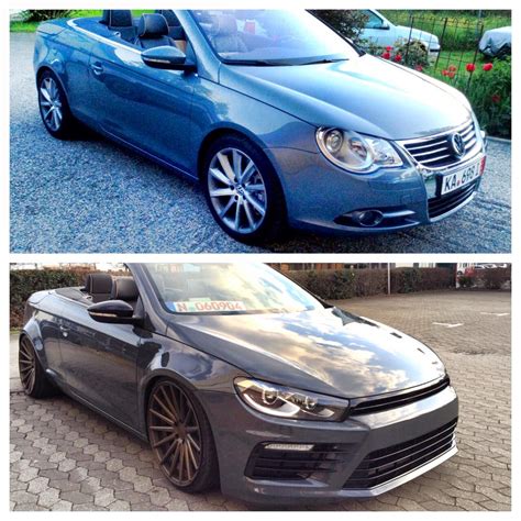 Volkswagen Eos With Scirocco Front And R Engine Coming To Worthersee