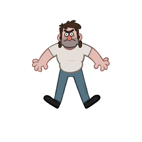 Mullet Cartoon Png Regular Show Wiki Regular Show Mullet Guy Hd Png