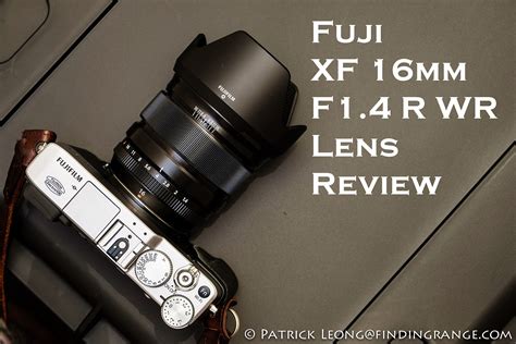 FUJI FILM XF16F1 4 R WR