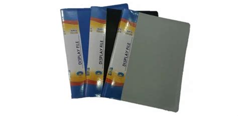 Suns Blue Black Grey Clear Book File Pockets At Rs Piece In New