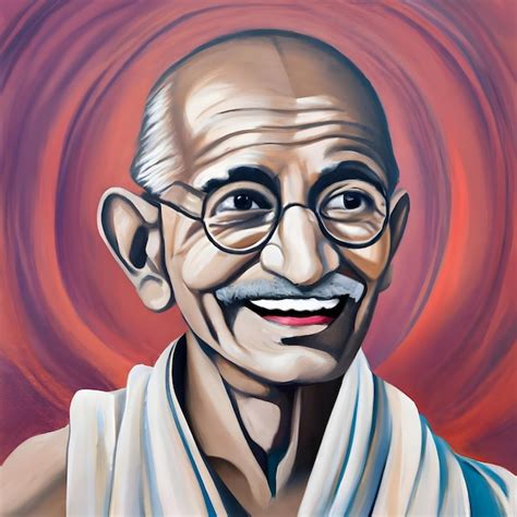 Premium Ai Image Happy Gandhi Jayanti Gandhi Ji D Image