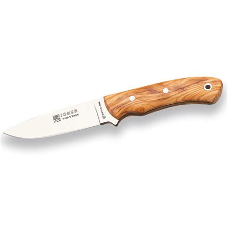 Joker Pantera Olive Wood Scales Stainless Steel Tang Blade Knife