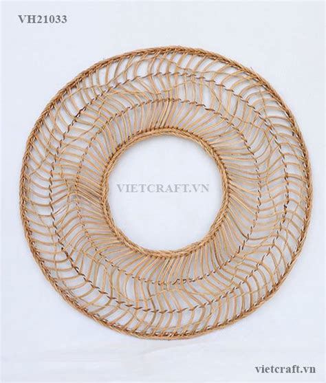 VH21033 Rattan Mirror Vietnam Handicraft Co Ltd