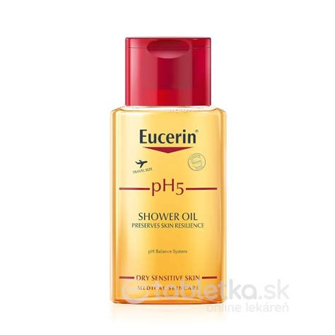 Eucerin pH5 Sprchový olej pre citlivú pokožku 100 ml eTabletka