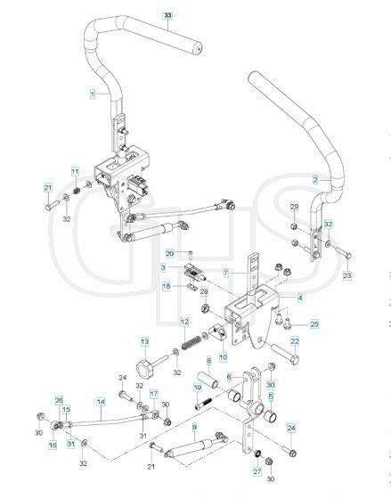 Husqvarna Mz61 Steering GHS