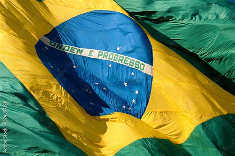 Bandeira do Brasil Stock Photo | Adobe Stock